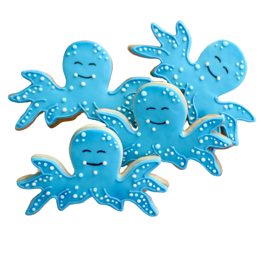 Whimsical Octopus Cookies