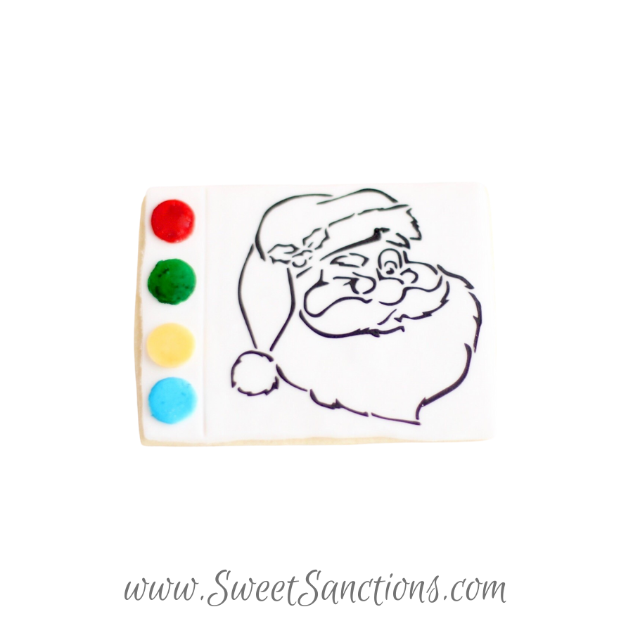 Christmas Paint Your Own Cookies